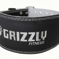 WebCitz - The Fitness Store Grizzly Pacesetter Leather Pro Weight Belt