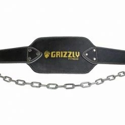 WebCitz - The Fitness Store Lifting Belts Grizzly Leather Pro Dip / Pull Up Training Belt