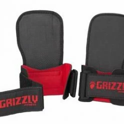 WebCitz - The Fitness Store Grizzly Grabbers Lifting Wrist Wraps With Grab Pads
