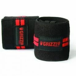 WebCitz - The Fitness Store Sports Medical Grizzly Red Line Wrist Wraps