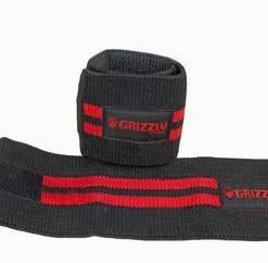 WebCitz - The Fitness Store Sports Medical Grizzly Red Line Wrist Wraps