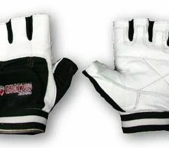 WebCitz - The Fitness Store Grizzly Paw Premium Leather Weight Training Gloves Lifting Gloves