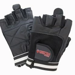 WebCitz - The Fitness Store Grizzly Paw Premium Leather Weight Training Gloves Lifting Gloves