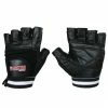 WebCitz - The Fitness Store Grizzly Paw Premium Leather Weight Training Gloves Lifting Gloves