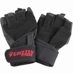 WebCitz - The Fitness Store Grizzly Nytro Wrist Wrap Lifting Gloves
