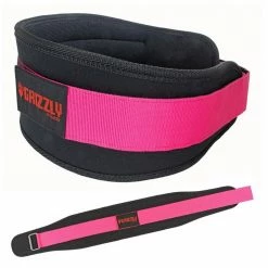 WebCitz - The Fitness Store Grizzly Soflex Nylon Pro Weight Training Belt Lifting Belts