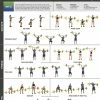 WebCitz - The Fitness Store Accessories Fighthrough Fitness 9 Foundational Movements Workout Poster