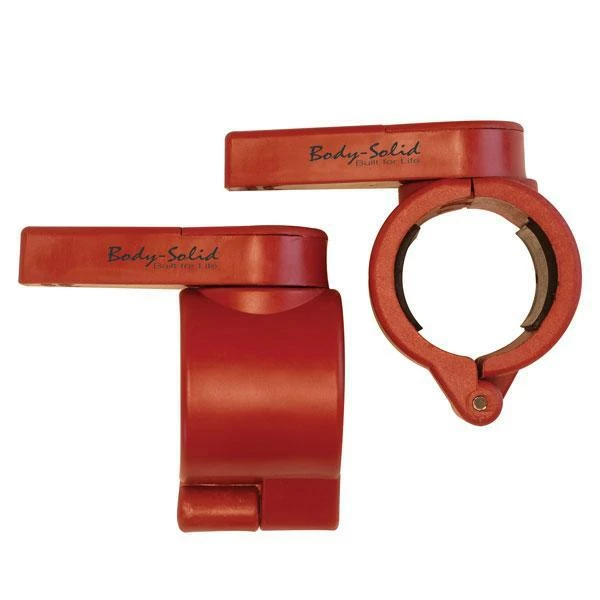 WebCitz - The Fitness Store Body Solid Muscle Clamp Barbell Collars - Red 3 WebCitz - The Fitness Store Body Solid Muscle Clamp Barbell Collars - Red