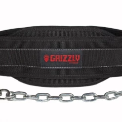 WebCitz - The Fitness Store Grizzly Woven Nylon Pro Dip / Pull Up Belt Lifting Belts