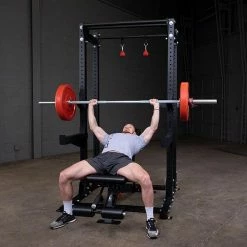 The Fitness Store Gym Systems Body Solid Full SPR500BACK Full Commercial Extended Half Rack