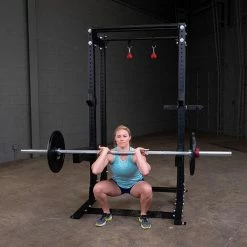 The Fitness Store Gym Systems Body Solid Full SPR500BACK Full Commercial Extended Half Rack