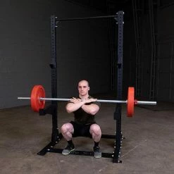 WebCitz - The Fitness Store Gym Systems Body-Solid SPR500 Commercial Half Rack