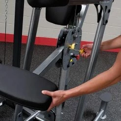 WebCitz - The Fitness Store Dual Station Machines Body Solid Weight Assist Knee Raise, Dip And Chin Station