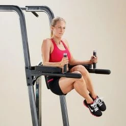 WebCitz - The Fitness Store Body Solid Knee Raise, Dip And Chin Up Station