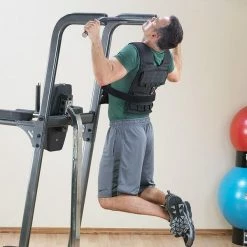 WebCitz - The Fitness Store Body Solid Knee Raise, Dip And Chin Up Station