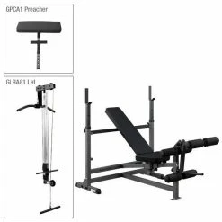 WebCitz - The Fitness Store Body Solid Power Center Bench Package