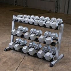 WebCitz - The Fitness Store Body-Solid 48" 3-Tier Dumbbell Rack