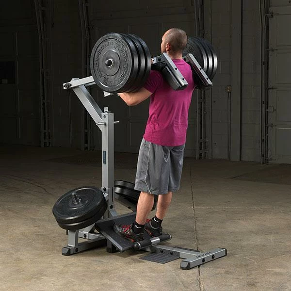 WebCitz - The Fitness Store Plate Loaded Body Solid Leverage Squat / Calf Machine 11 WebCitz - The Fitness Store Plate Loaded Body Solid Leverage Squat / Calf Machine