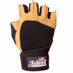 WebCitz - The Fitness Store Schiek Model 425 Gel Padded Lifting Gloves With Wrist Wraps Accessories