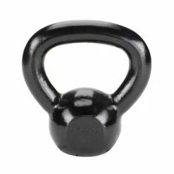 WebCitz - The Fitness Store Body Solid Black Solid Cast Iron Kettlebell - Lbs Free Weights