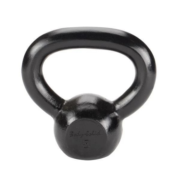 WebCitz - The Fitness Store Body Solid Black Solid Cast Iron Kettlebell - Lbs Free Weights 3 WebCitz - The Fitness Store Body Solid Black Solid Cast Iron Kettlebell - Lbs Free Weights