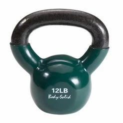 WebCitz - The Fitness Store Body Solid Color Coded, Vinyl Dipped Kettlebells - Lbs Free Weights