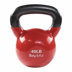 WebCitz - The Fitness Store Body Solid Color Coded, Vinyl Dipped Kettlebells - Lbs Free Weights