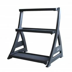 The Fitness Store Paradigm Fitness 3 Tier Kettlebell Rack