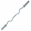WebCitz - The Fitness Store Free Weights Body Solid Olympic Curl Bar - Chrome