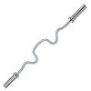 WebCitz - The Fitness Store Free Weights Body Solid Super Curl Bar - Chrome