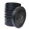 WebCitz - The Fitness Store Body Solid 260 Lb Hi-Temp Bumper Plate Set Free Weights