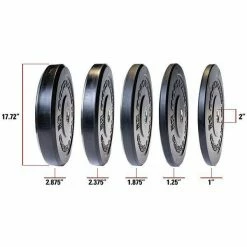 The Fitness Store Body Solid Chicago Extreme Olympic Bumper Plates Free Weights