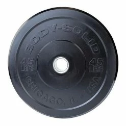 The Fitness Store Body Solid Chicago Extreme Olympic Bumper Plates Free Weights