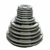 WebCitz - The Fitness Store Body Solid 255 Lb Gray Cast Iron Grip Olympic Plate Set Free Weights