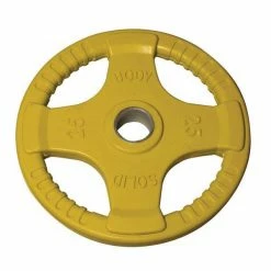 WebCitz - The Fitness Store Body Solid Color Rubber Grip Olympic Plates - Each Free Weights