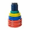 WebCitz - The Fitness Store Body Solid 355 Lb Color Grip Olympic Plate Set Free Weights