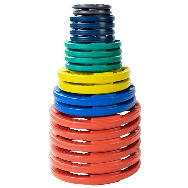 WebCitz - The Fitness Store Body Solid 455 Lb Color Grip Olympic Plate Set Free Weights 3 WebCitz - The Fitness Store Body Solid 455 Lb Color Grip Olympic Plate Set Free Weights