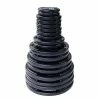 WebCitz - The Fitness Store Free Weights Body Solid 355 Lb Rubber Olympic Grip Plate Set