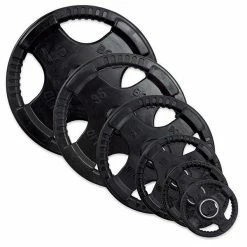 WebCitz - The Fitness Store Body Solid Rubber Grip Olympic Plates - Each