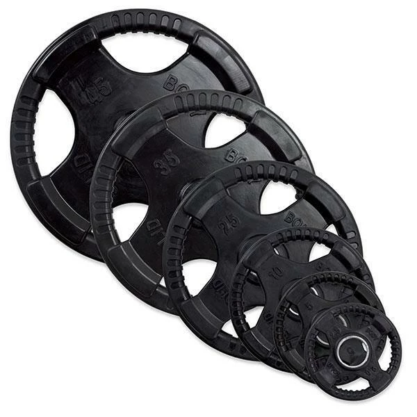 WebCitz - The Fitness Store Body Solid Rubber Grip Olympic Plates - Each 3 WebCitz - The Fitness Store Body Solid Rubber Grip Olympic Plates - Each