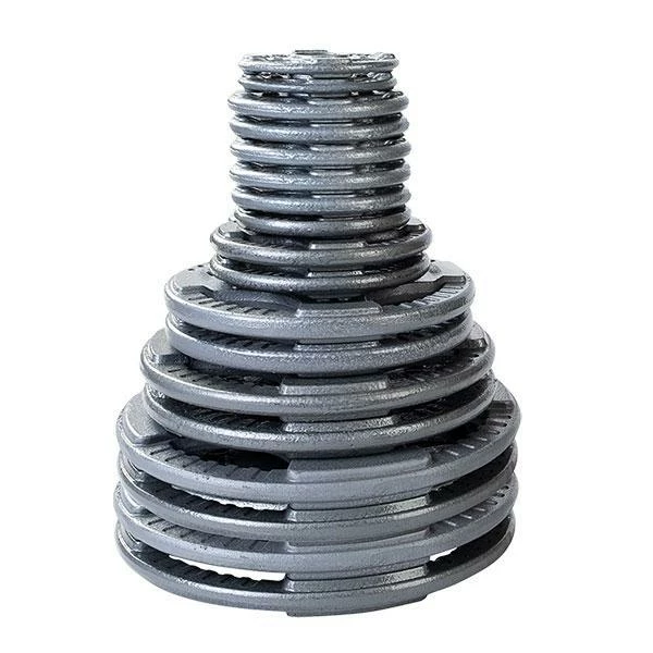 WebCitz - The Fitness Store Body Solid 355 Lb Gray Cast Iron Grip Olympic Plate Set 3 WebCitz - The Fitness Store Body Solid 355 Lb Gray Cast Iron Grip Olympic Plate Set
