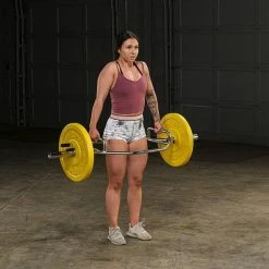 WebCitz - The Fitness Store Body Solid Olympic Trap Bar With Raised Handles Free Weights