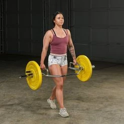 WebCitz - The Fitness Store Body Solid Olympic Trap Bar With Raised Handles Free Weights