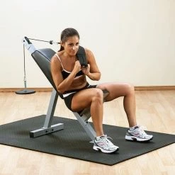 WebCitz - The Fitness Store PowerLine By Body Solid Ab Bench