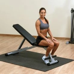 WebCitz - The Fitness Store Gym Systems PowerLine By Body Solid Flat / Incline / Decline Folding Bench