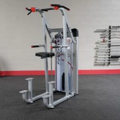 WebCitz - The Fitness Store Body Solid Pro Club Line Series II Assisted Chin And Dip Machine Gym Systems