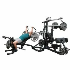 WebCitz - The Fitness Store Body Solid PowerLIFT Freeweight Leverage Gym Package Gym Systems