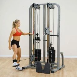 WebCitz - The Fitness Store Gym Systems Body Solid Pro Club Line Dual Cable Column Machine