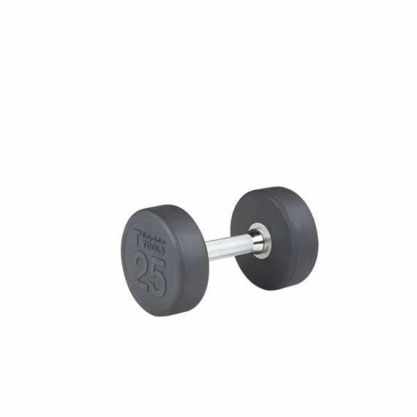 WebCitz - The Fitness Store Body Solid Rubber Round Dumbbells - Each Free Weights 8 WebCitz - The Fitness Store Body Solid Rubber Round Dumbbells - Each Free Weights