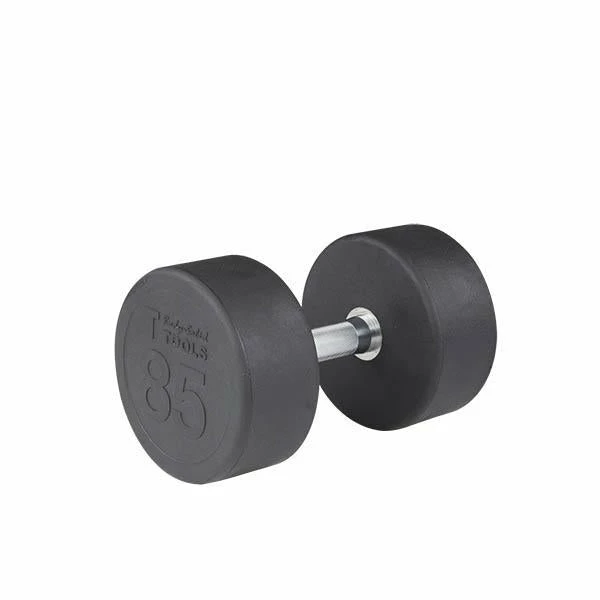 WebCitz - The Fitness Store Body Solid Rubber Round Dumbbells - Each Free Weights 20 WebCitz - The Fitness Store Body Solid Rubber Round Dumbbells - Each Free Weights